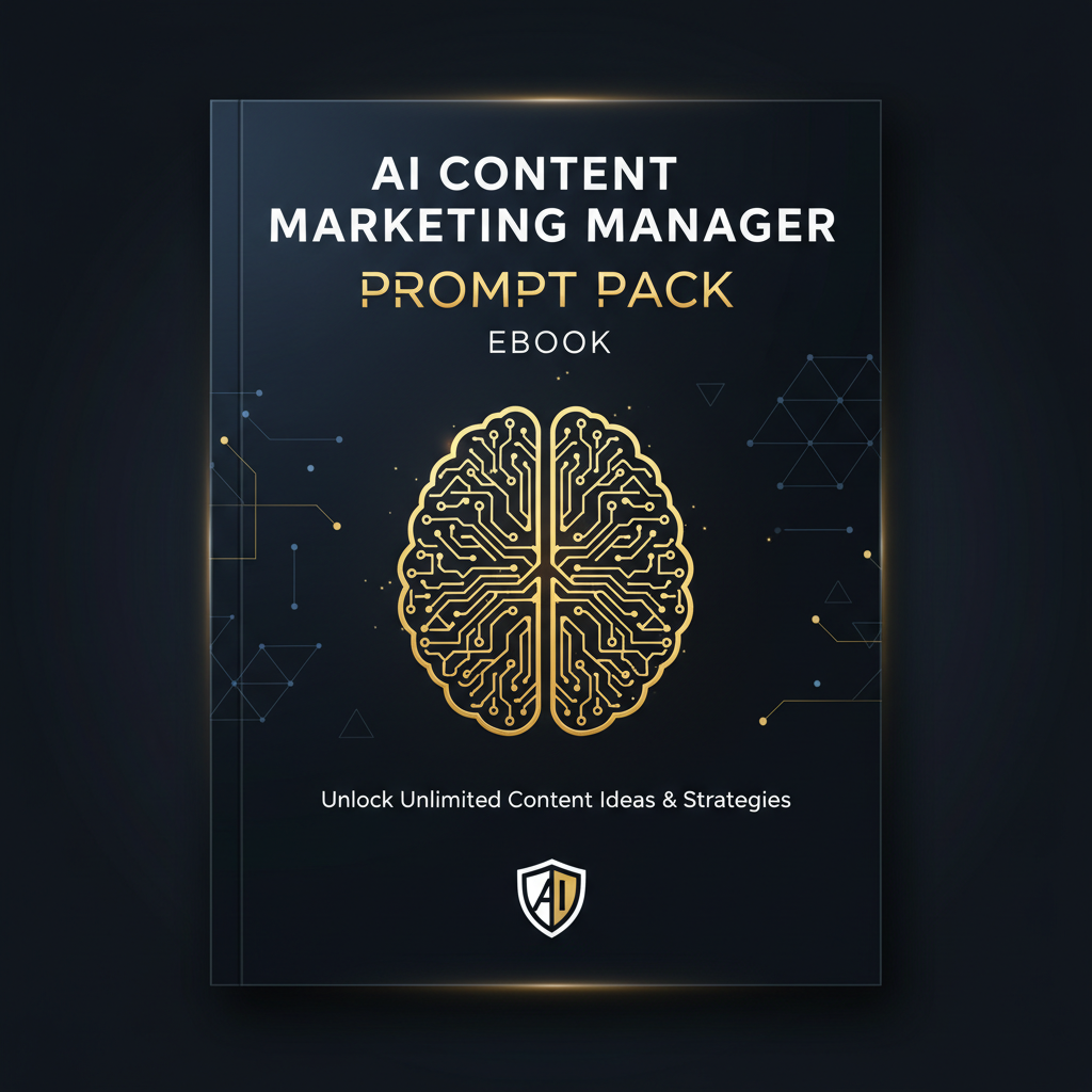 AI Content Marketing Manager Prompt Pack cover